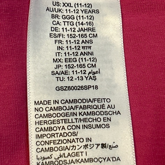 Spotted Zebra Girls Pink Color Leggings XXL (11-12) Comfortable Cute - Picture 7 of 7